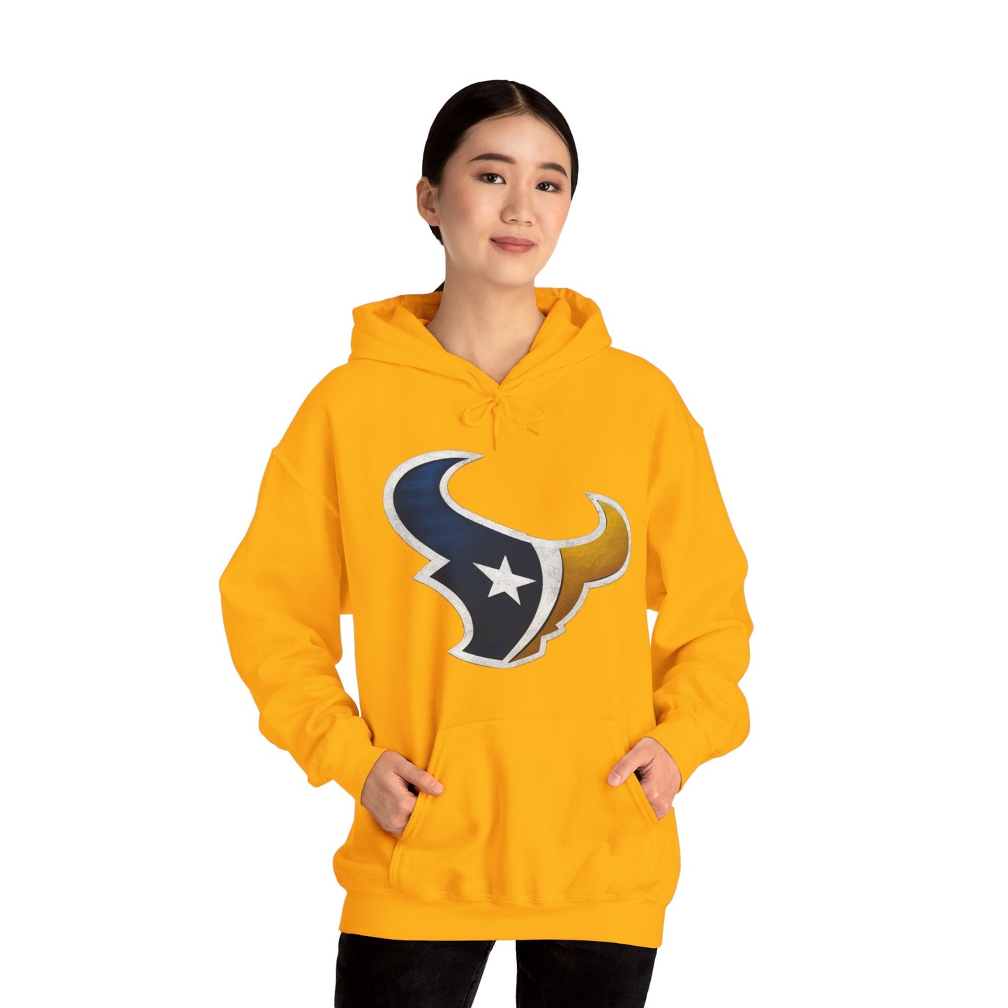 Premium Redesigned Houston Football Logo Hoodie | High-Quality Hoodie for Ultimate Comfort & Style