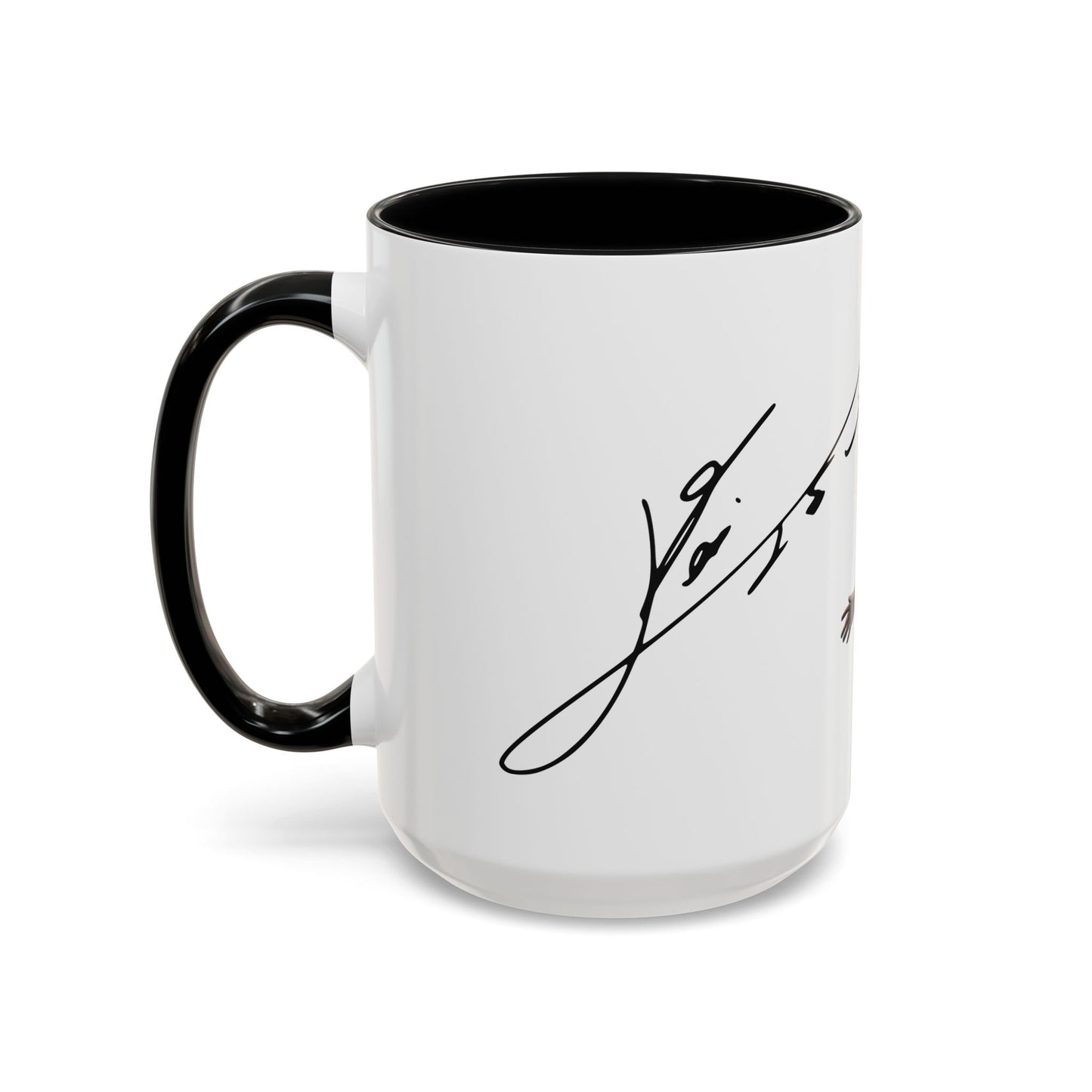 Lionel Messi Inter Miami Mug – Cartoon Art, Soccer Icon, Autograph Edition