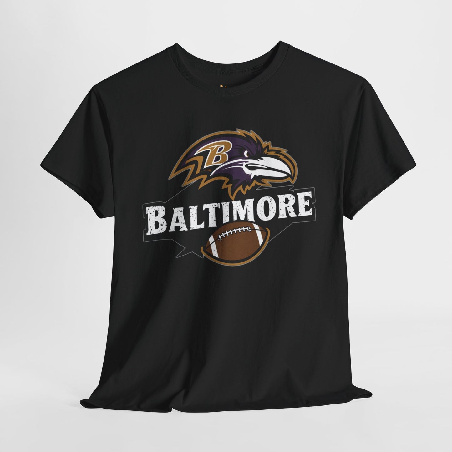 Baltimore Football T-Shirt | NFL Team Apparel | Football Fan Shirt | Unisex Ravens Tee | Game Day Clothing