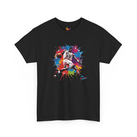 Michael Jordan color splash T-shirt | Unisex Graphic Tee | Basketball Fan Tee