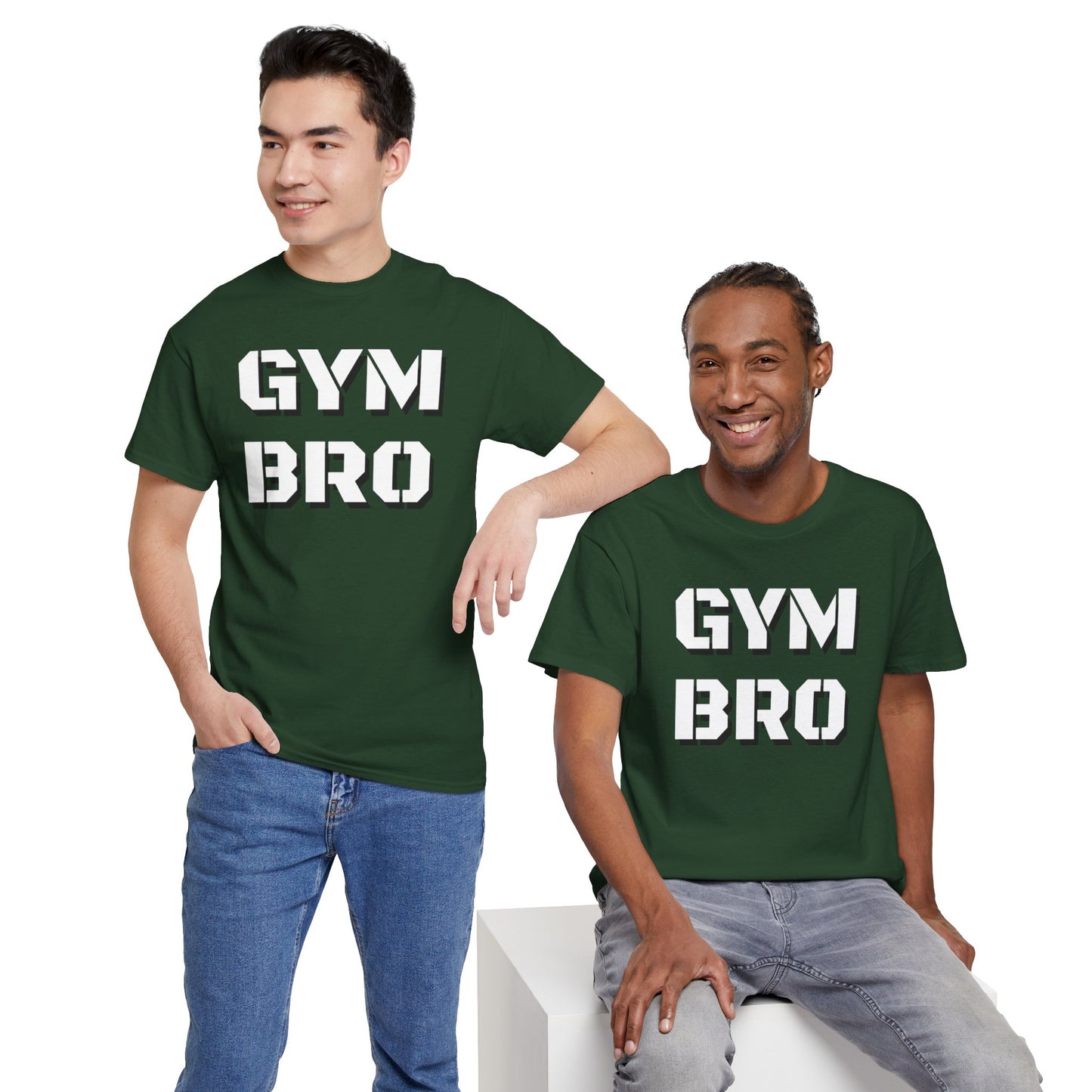 GYM BRO T-Shirt | Perfect for Gym Enthusiasts, Fitness Fanatics, and Athletes | Stylish Workout Unisex Tee | Funny Gym Shirt Gym Buddy Gift