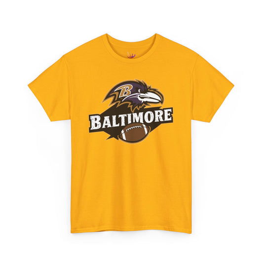 Baltimore Football T-Shirt | NFL Team Apparel | Football Fan Shirt | Unisex Ravens Tee | Game Day Clothing