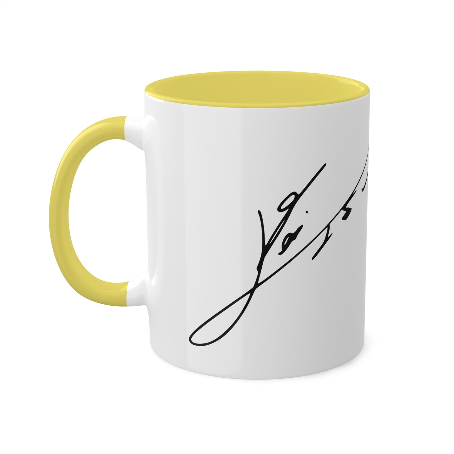 Lionel Messi Goal Celebration Mug – Iconic Barcelona Moment with Messi's Signature