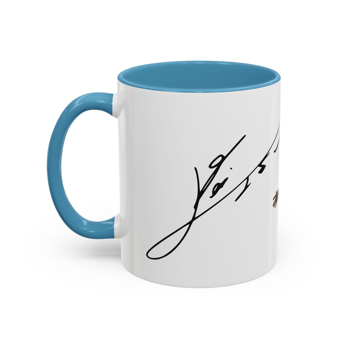 Lionel Messi Inter Miami Mug – Cartoon Art, Soccer Icon, Autograph Edition