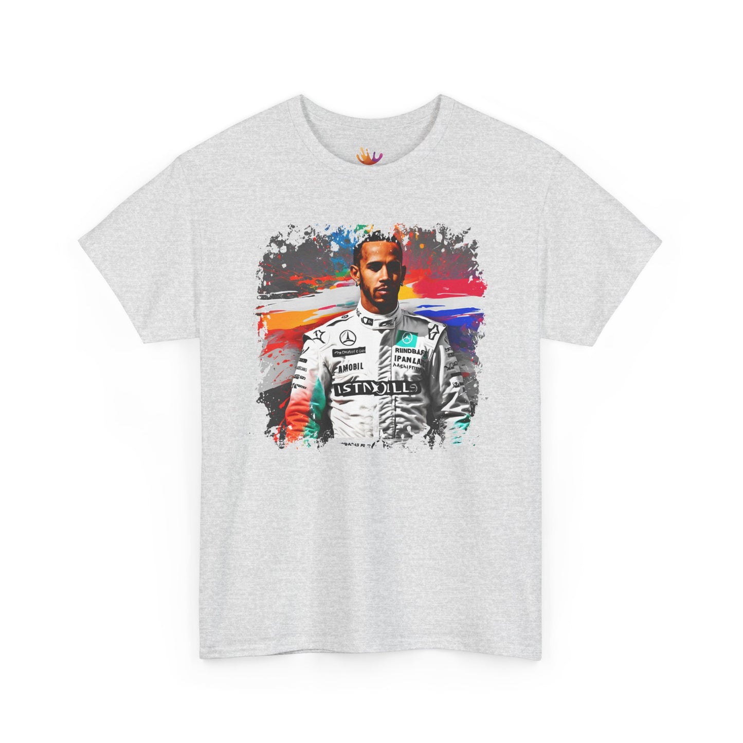 Lewis Hamilton Inspired Color Splash T-Shirt