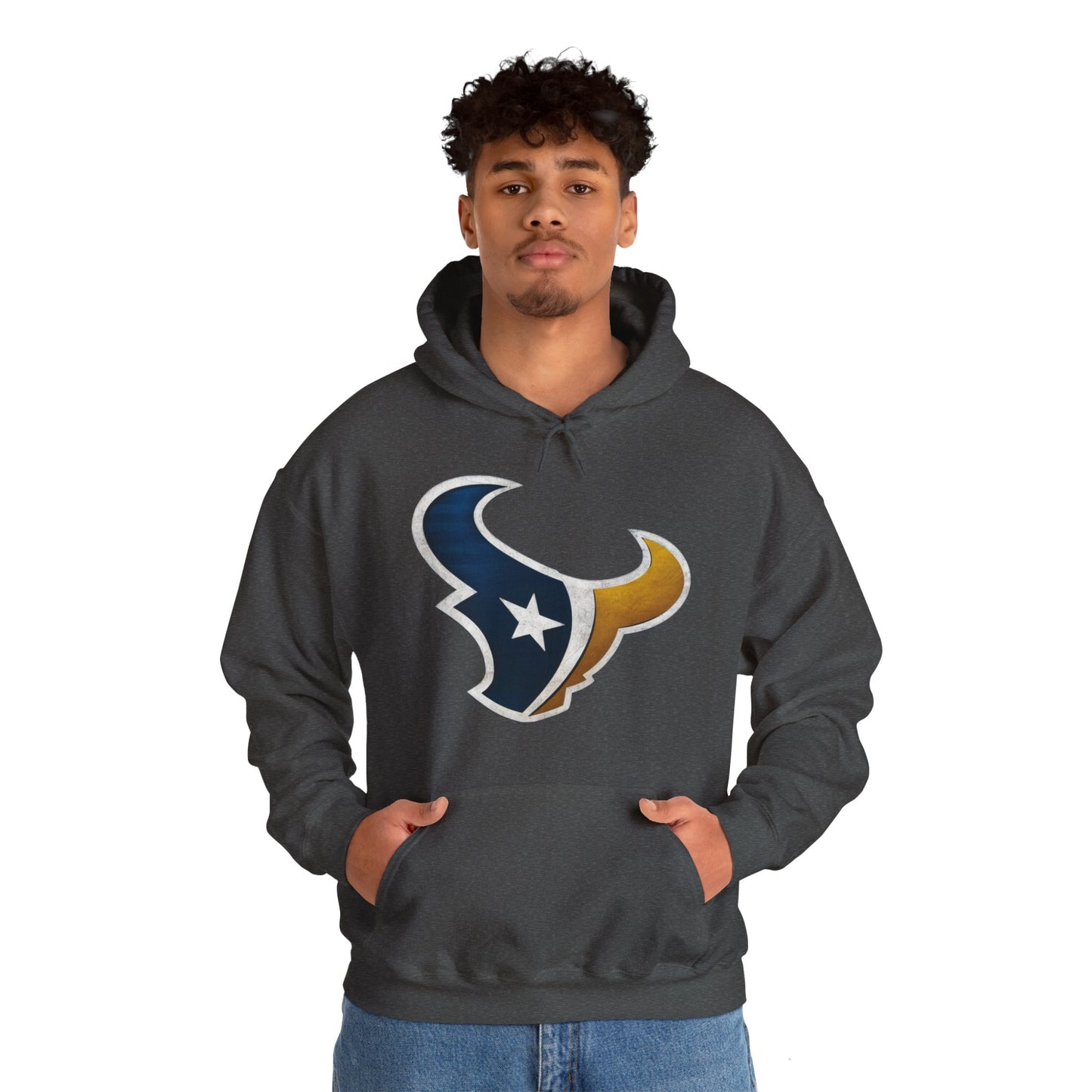 Premium Redesigned Houston Football Logo Hoodie | High-Quality Hoodie for Ultimate Comfort & Style