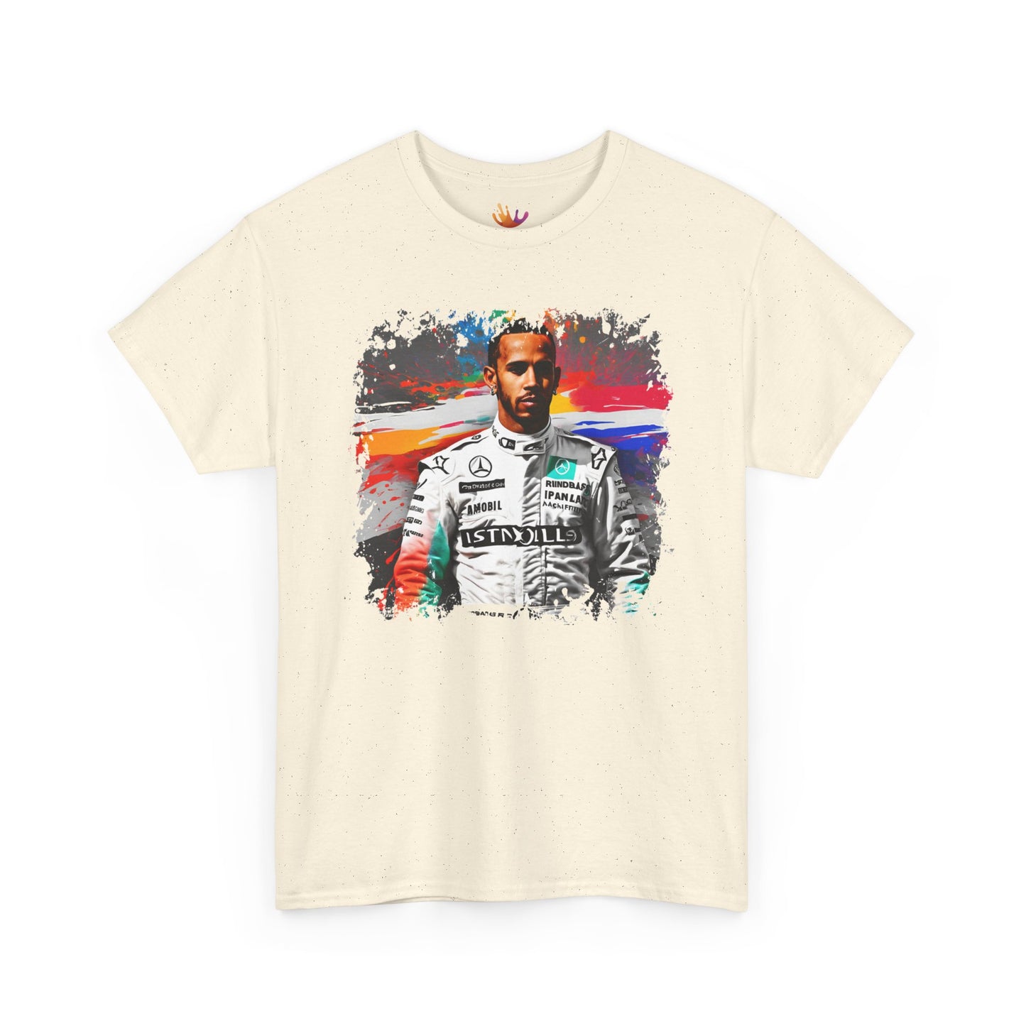 Lewis Hamilton Inspired Color Splash T-Shirt