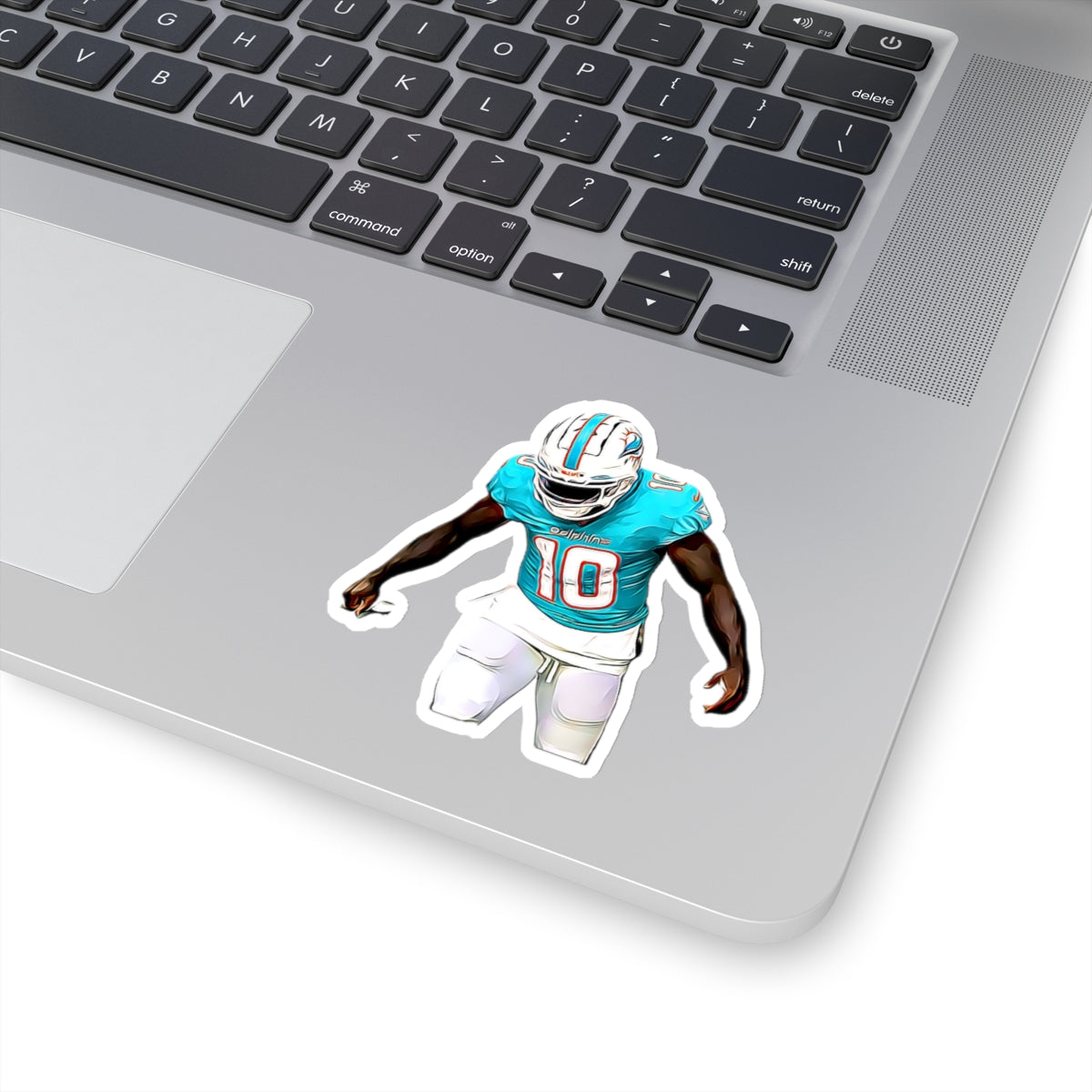 Tyreek Hill Miami Dolphins Sticker | Wide Receiver Celebration | NFL Laptop & Water Bottle Sticker