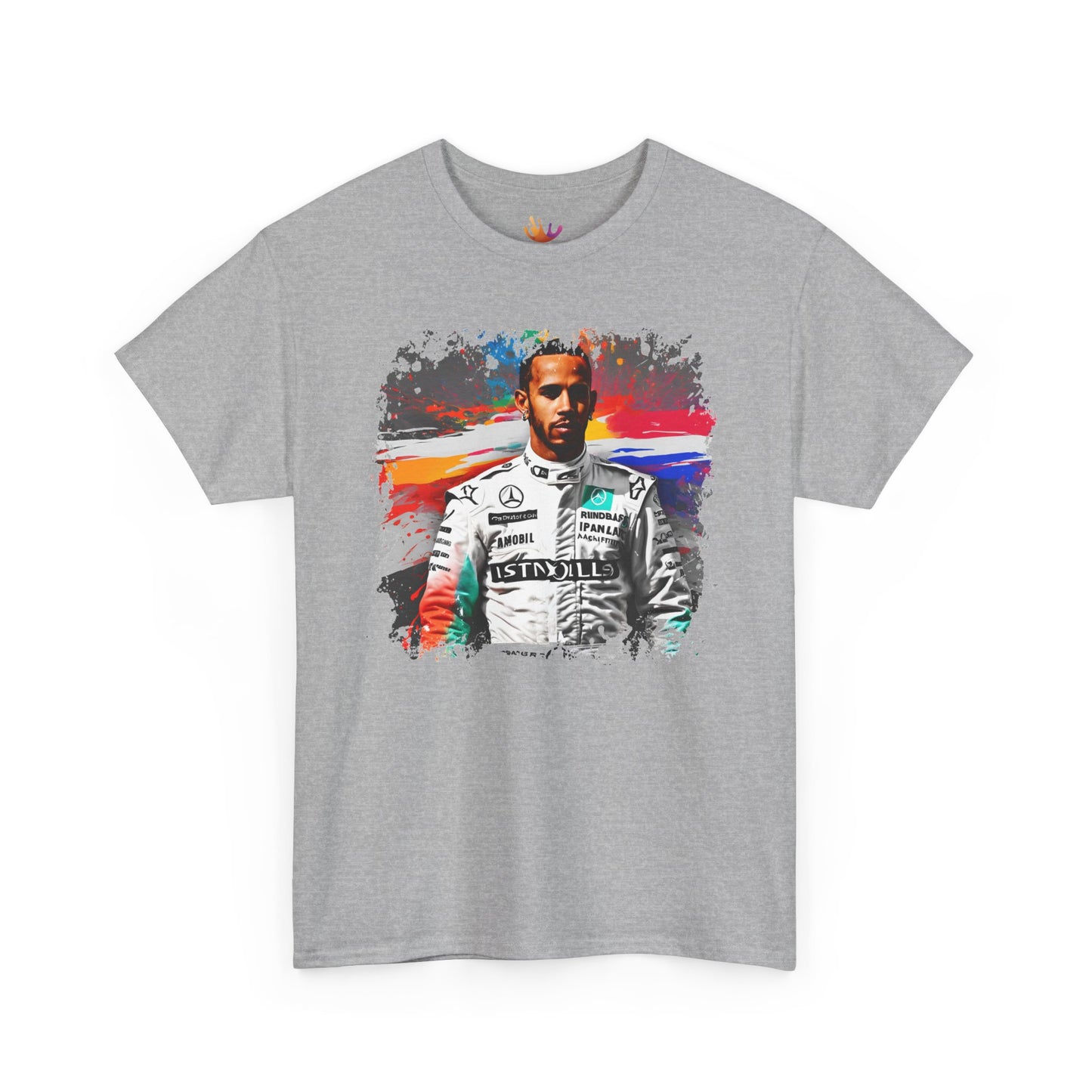 Lewis Hamilton Inspired Color Splash T-Shirt