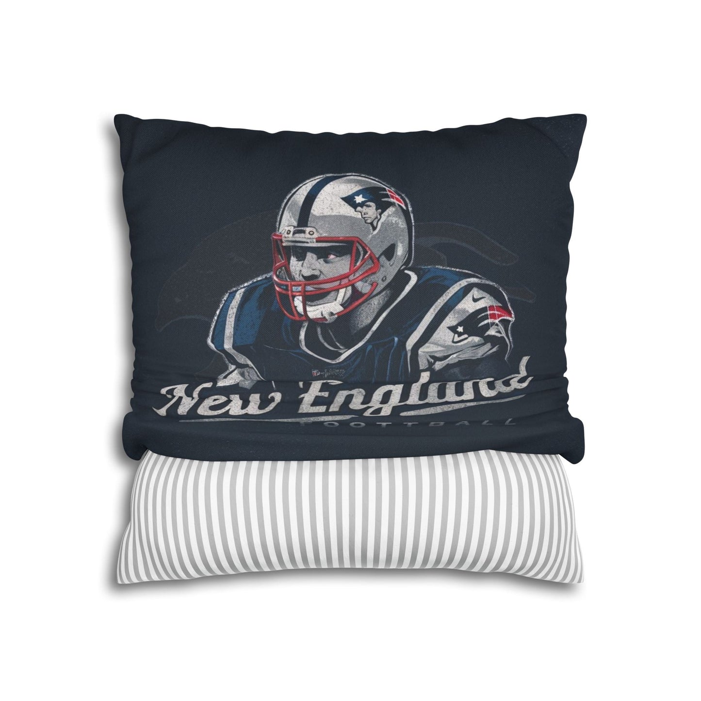 New England Football Team Pillow Covers | New England PatriotsInspired Decor | Perfect Gift for NFL Fans | Man Caves, Game Rooms, Dorm Rooms