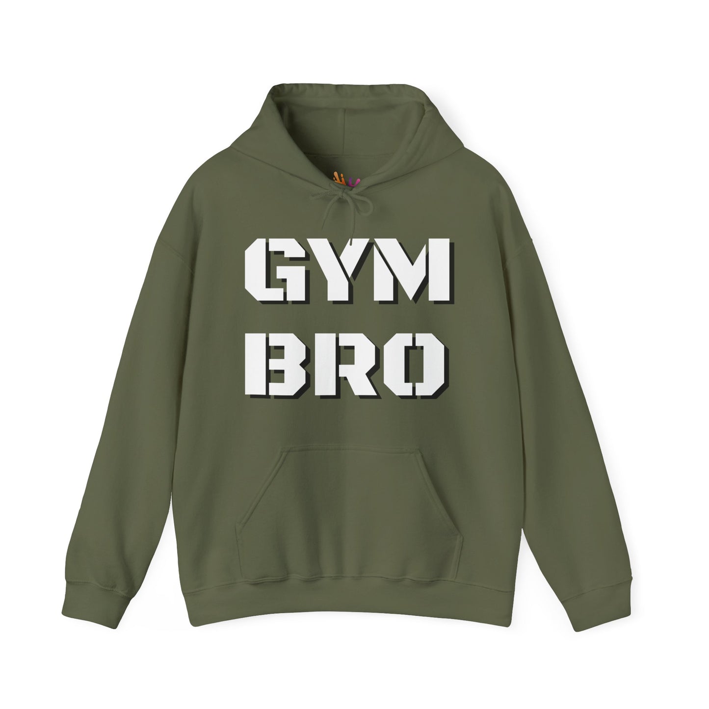 GYM BRO Hoodie - Cozy Gym Hoodie for Fitness Enthusiasts & Athletes | Cool Workout Sweatshirt | Funny Gym Bro Gift | Unisex Gym Pullover