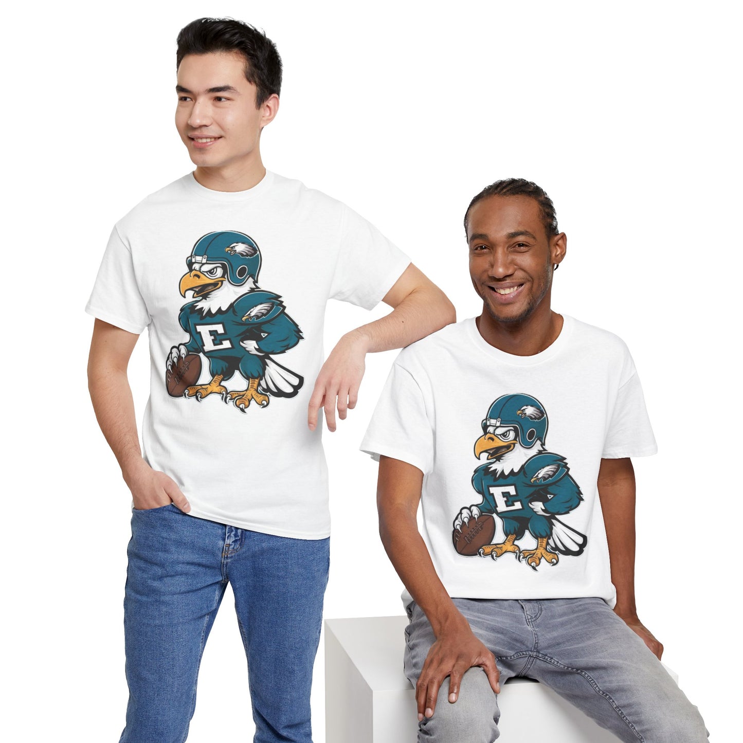 Philadelphia Football Inspired Retro Eagles T-Shirt | Vintage Eagles Graphic Tee | NFL Eagles Fan Apparel | Philadelphia Football T-Shirt