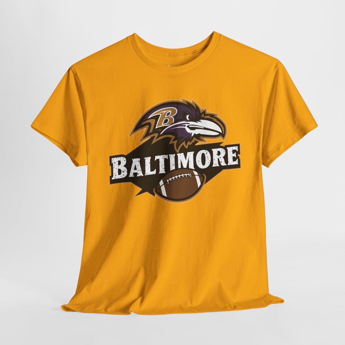 Baltimore Football T-Shirt | NFL Team Apparel | Football Fan Shirt | Unisex Ravens Tee | Game Day Clothing