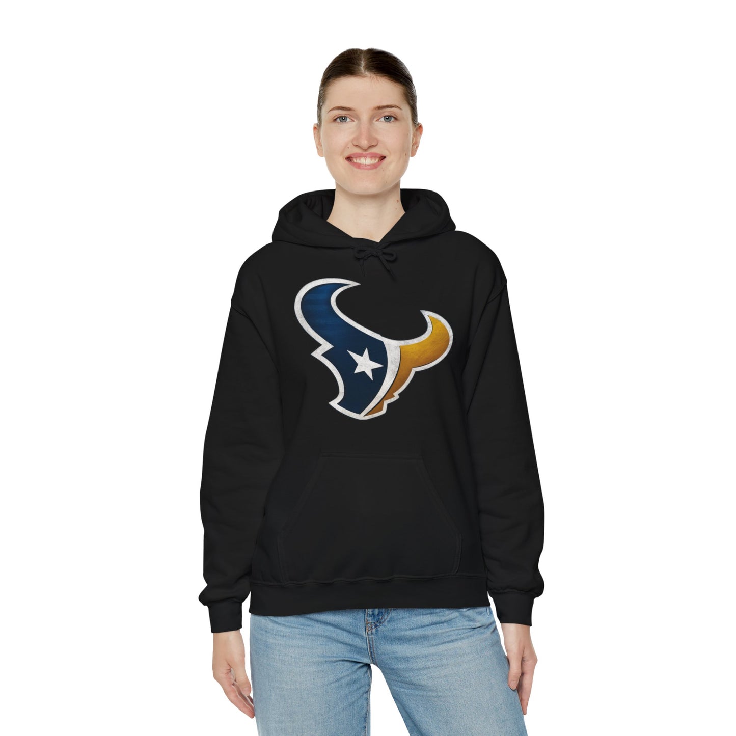 Premium Redesigned Houston Football Logo Hoodie | High-Quality Hoodie for Ultimate Comfort & Style