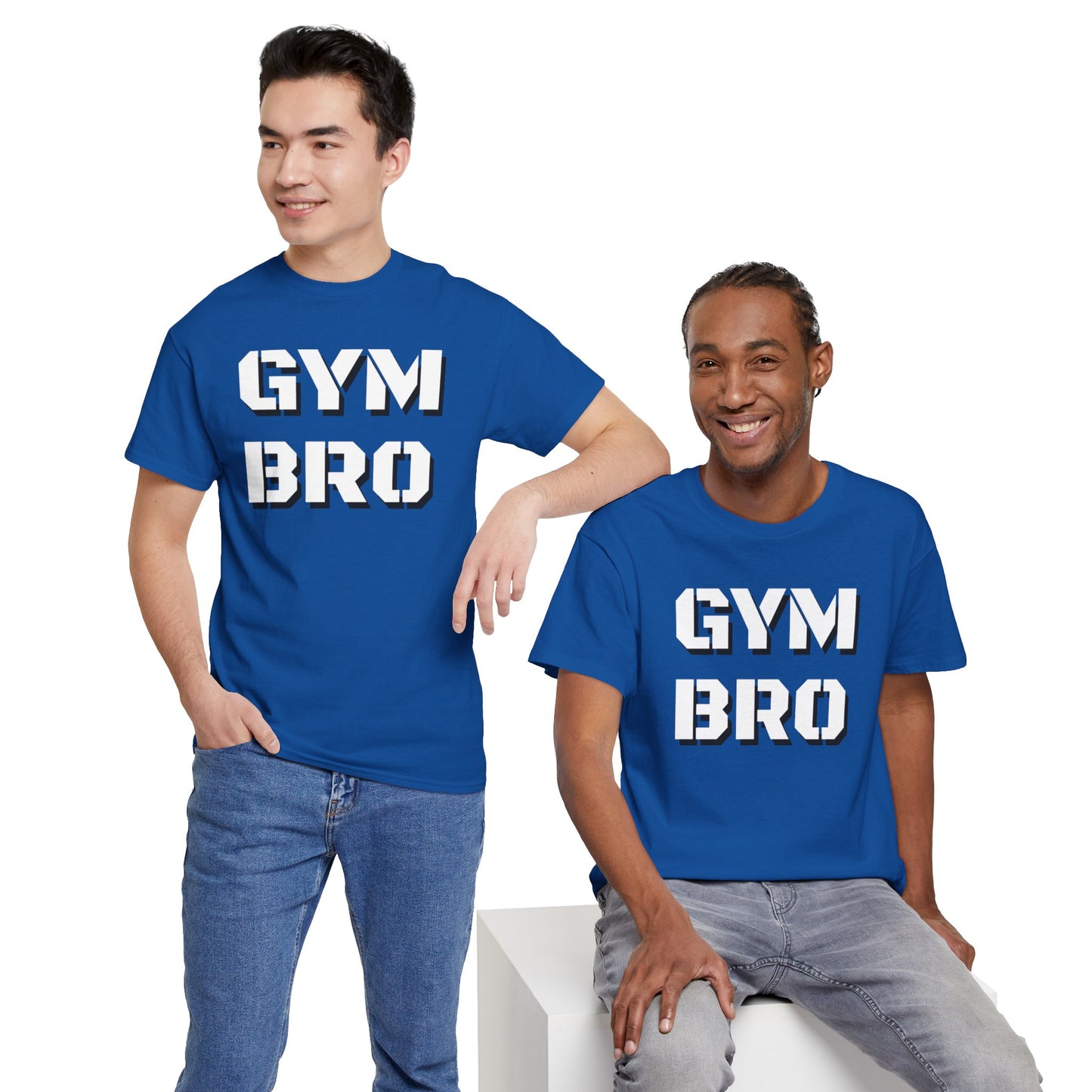 GYM BRO T-Shirt | Perfect for Gym Enthusiasts, Fitness Fanatics, and Athletes | Stylish Workout Unisex Tee | Funny Gym Shirt Gym Buddy Gift