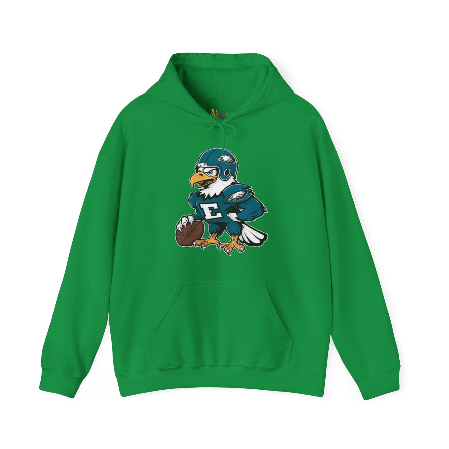 Philadelphia Eagles Vintage Football Hoodie | Retro Eagles Graphic Pullover | NFL Eagles Fan Gear | The Birds Pollover Hoodie