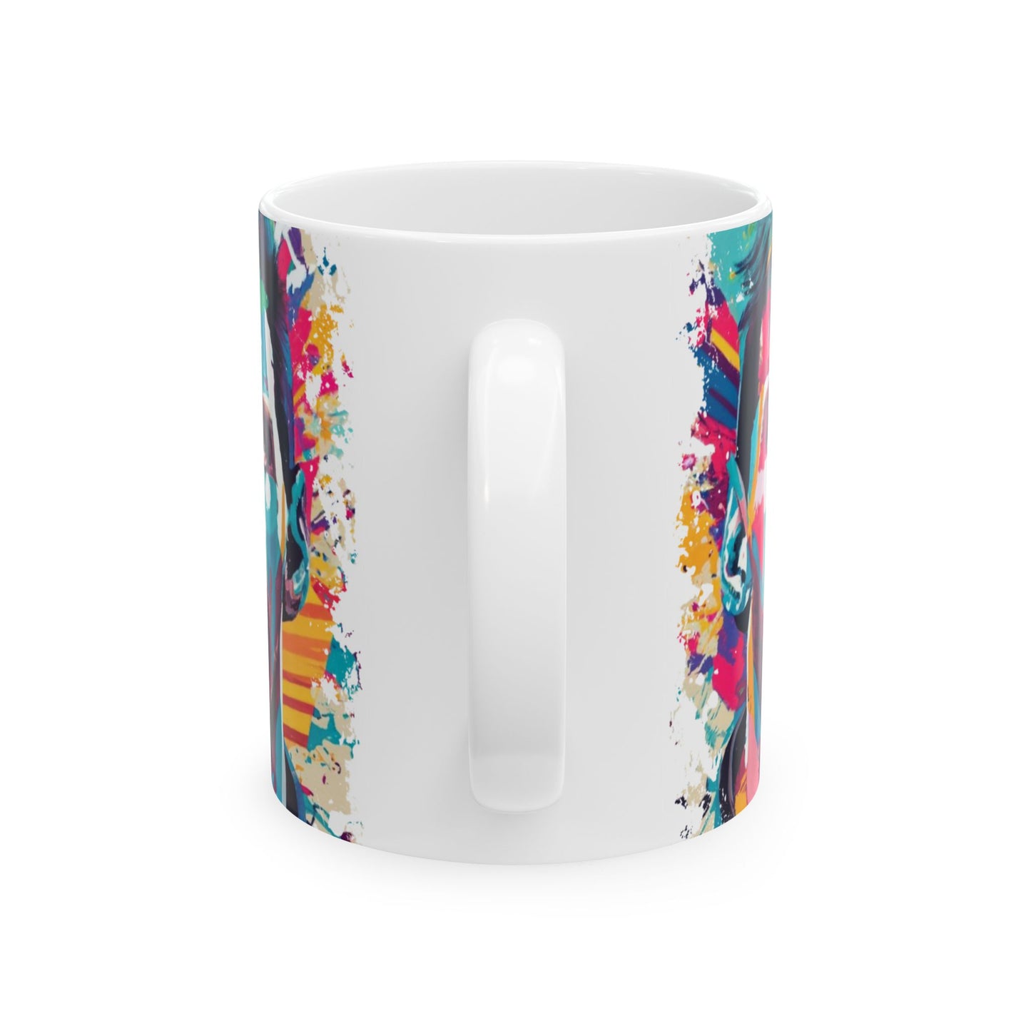 Lionel Messi Color Splash Ceramic Coffee Mug