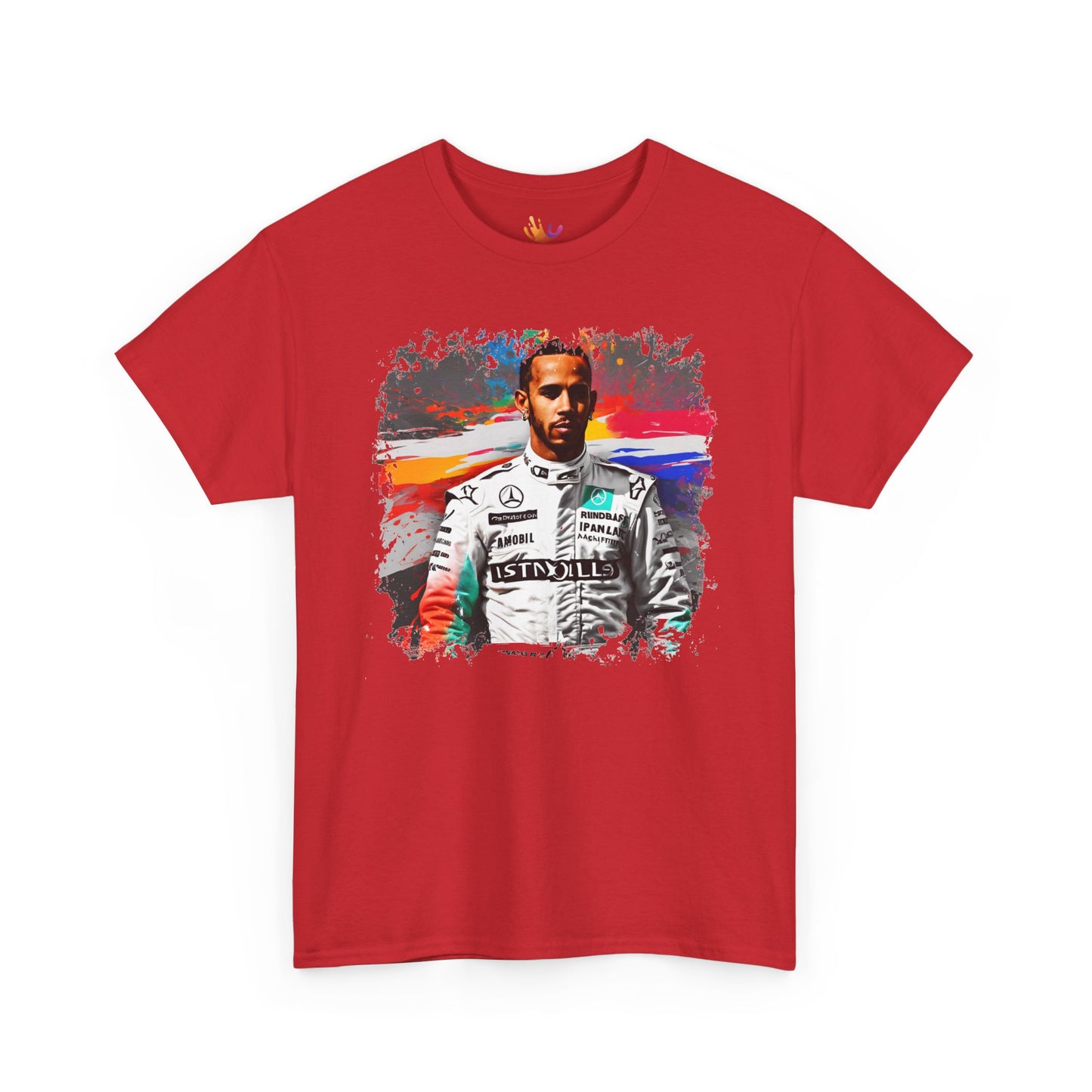 Lewis Hamilton Inspired Color Splash T-Shirt