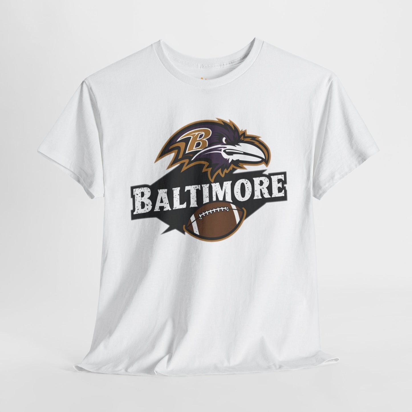 Baltimore Football T-Shirt | NFL Team Apparel | Football Fan Shirt | Unisex Ravens Tee | Game Day Clothing