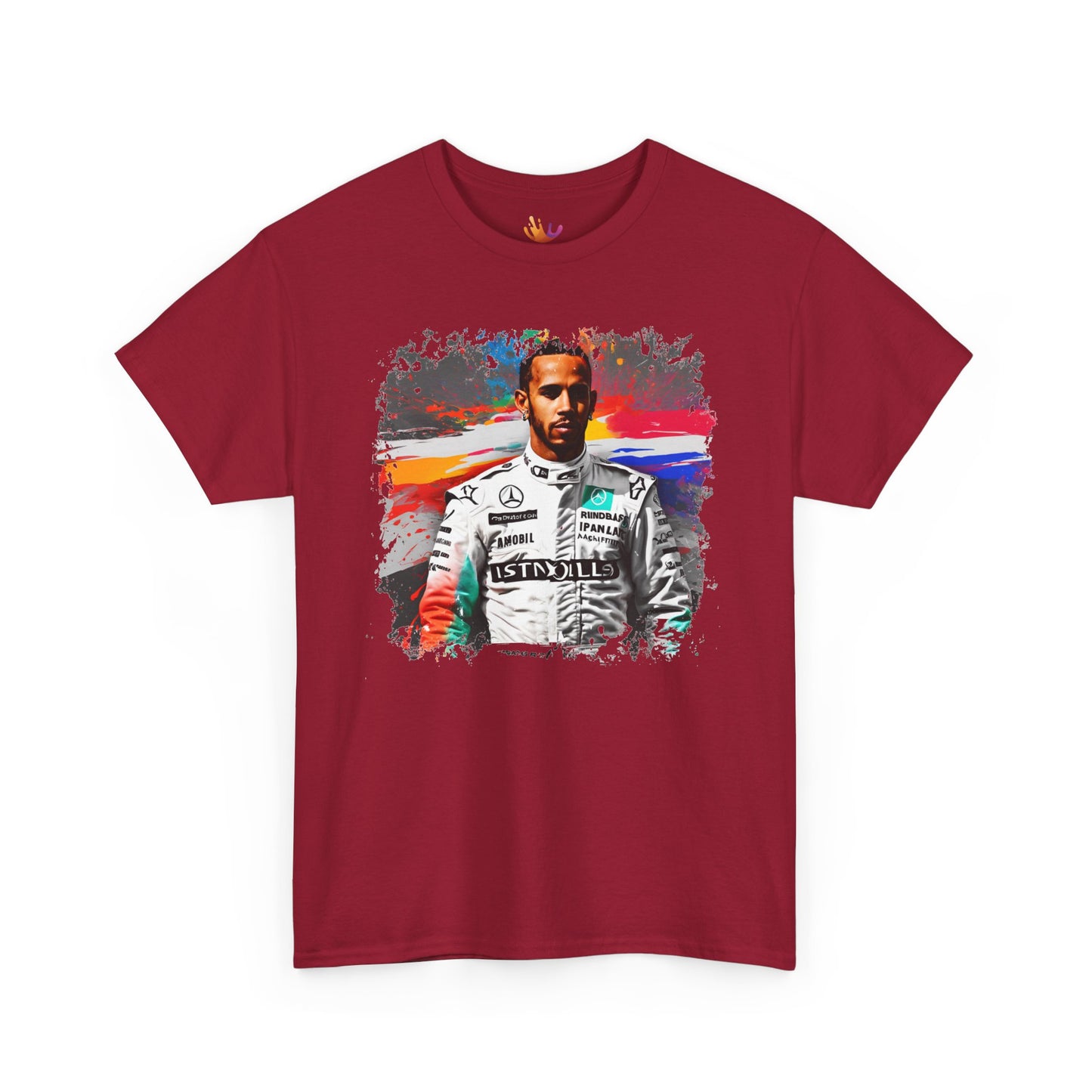 Lewis Hamilton Inspired Color Splash T-Shirt