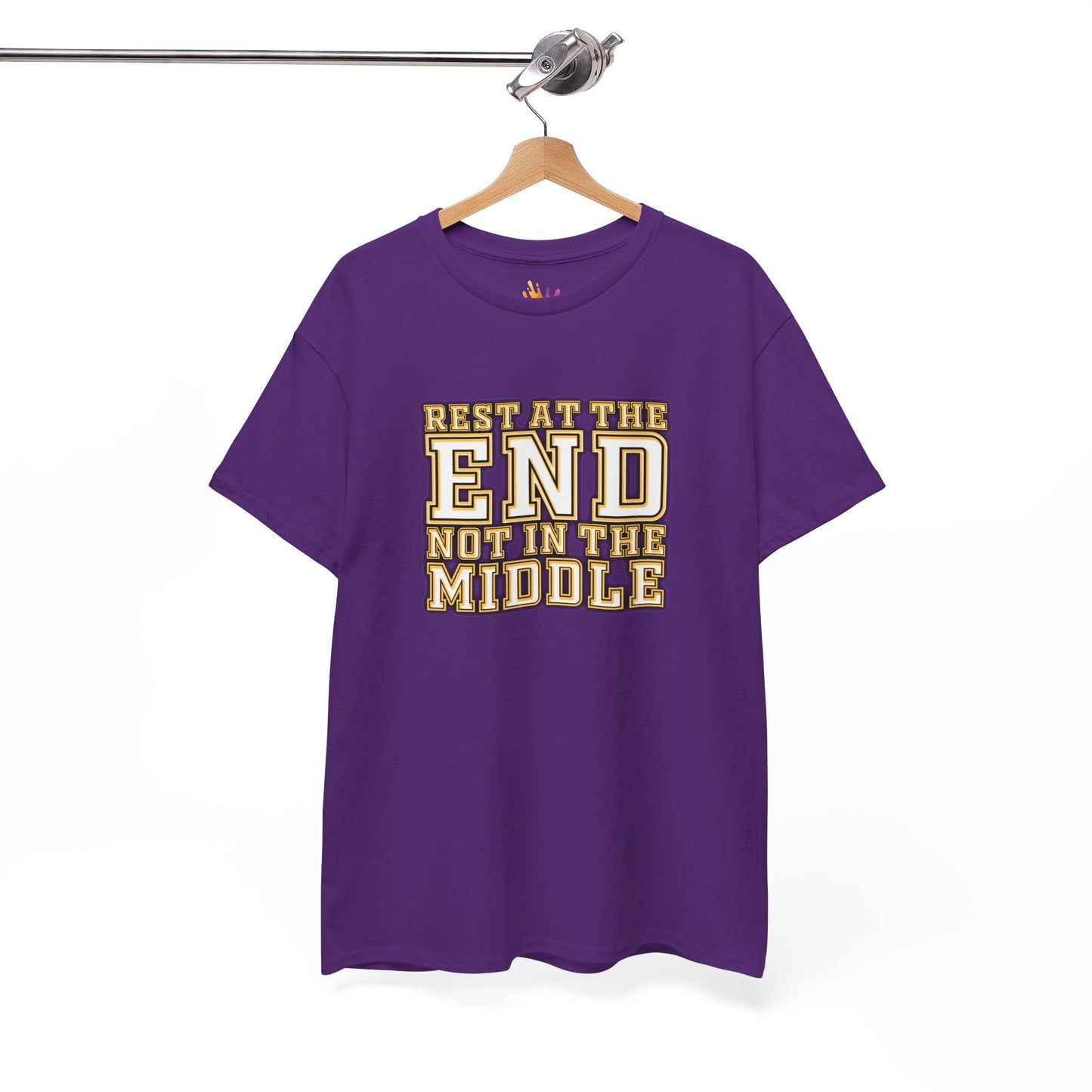 Kobe Bryant's BEST Quote Rest At The End, Not In The Middle Cotton T-shirt