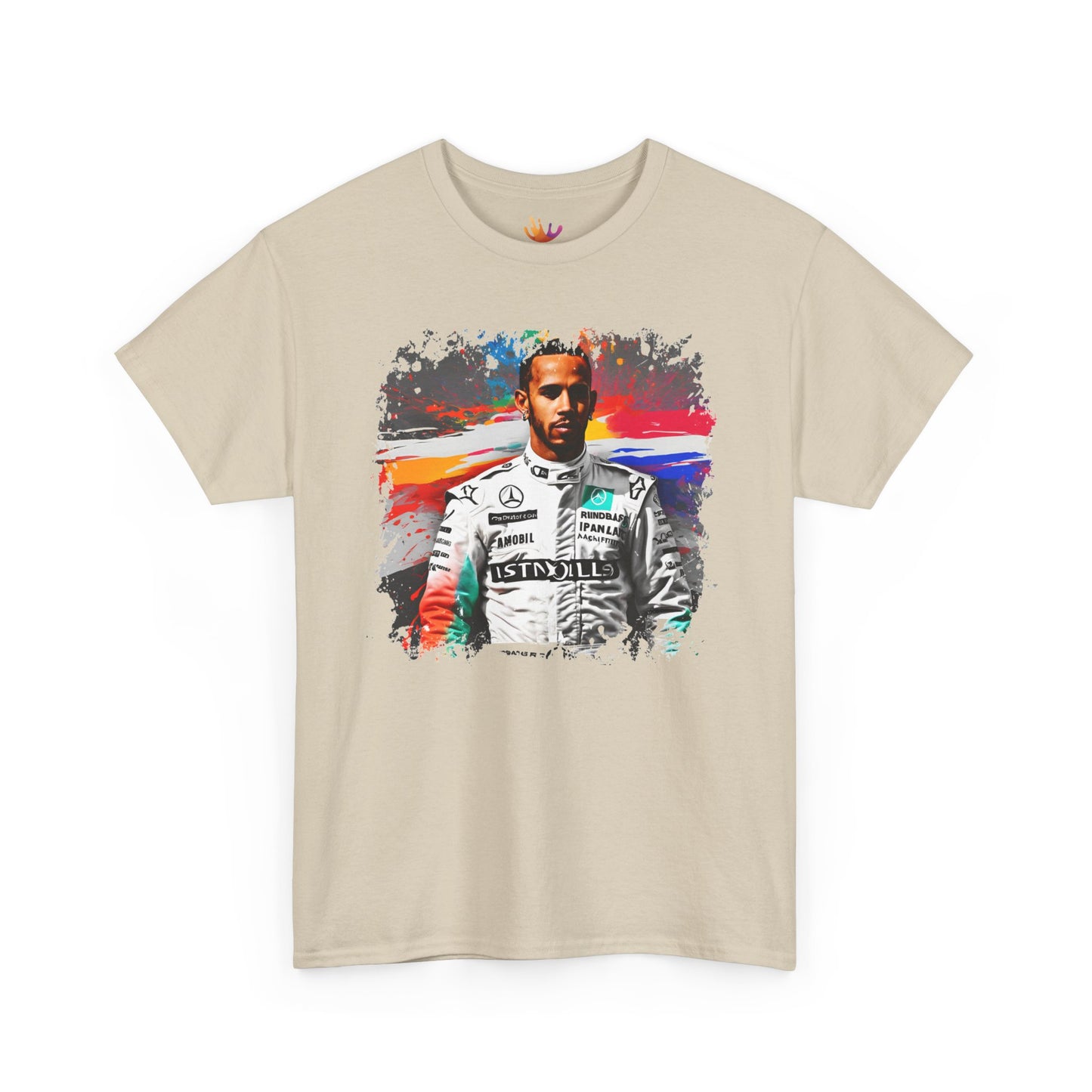 Lewis Hamilton Inspired Color Splash T-Shirt