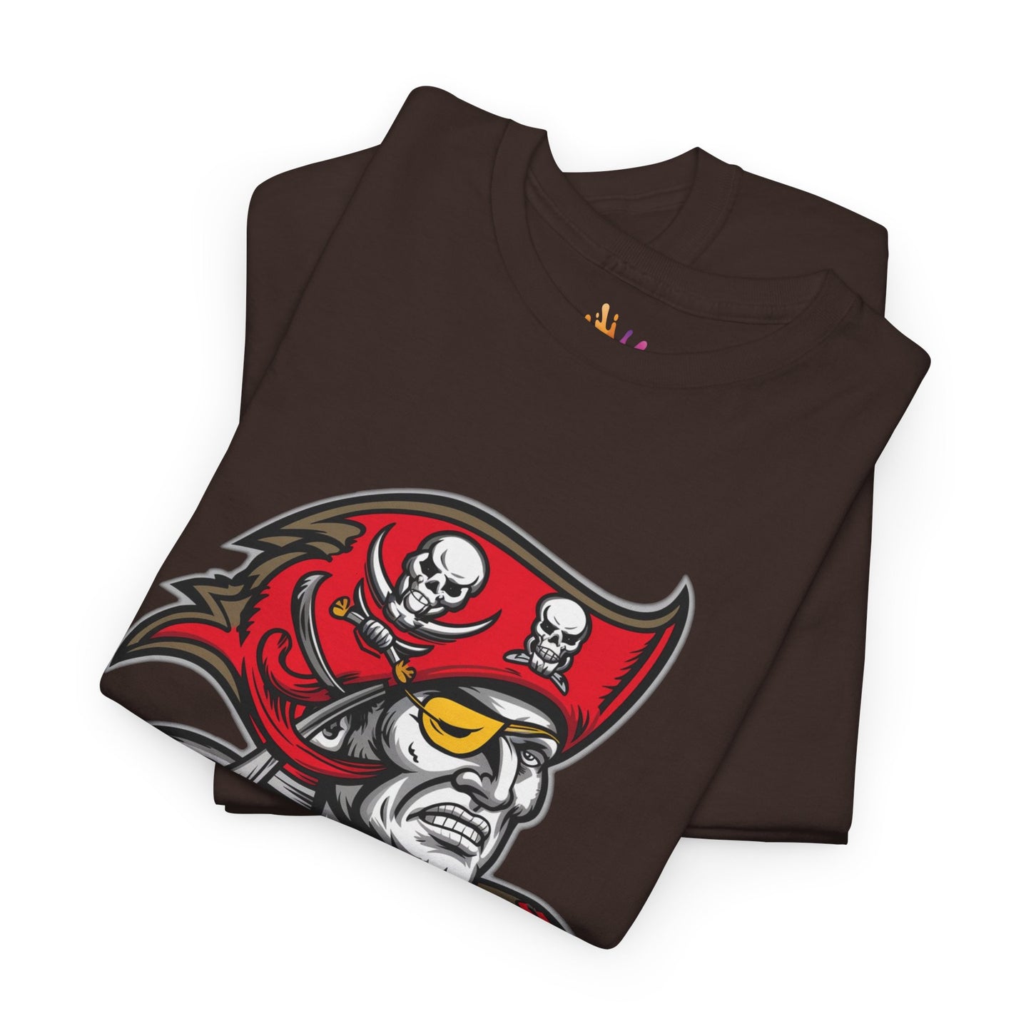 Tampa Bay Buccaneers Retro Pirate T-Shirt | NFL Football Fan Tee | Buccaneers Vintage Logo Shirt | Gift for Bucs Fan | Unisex Sports Apparel