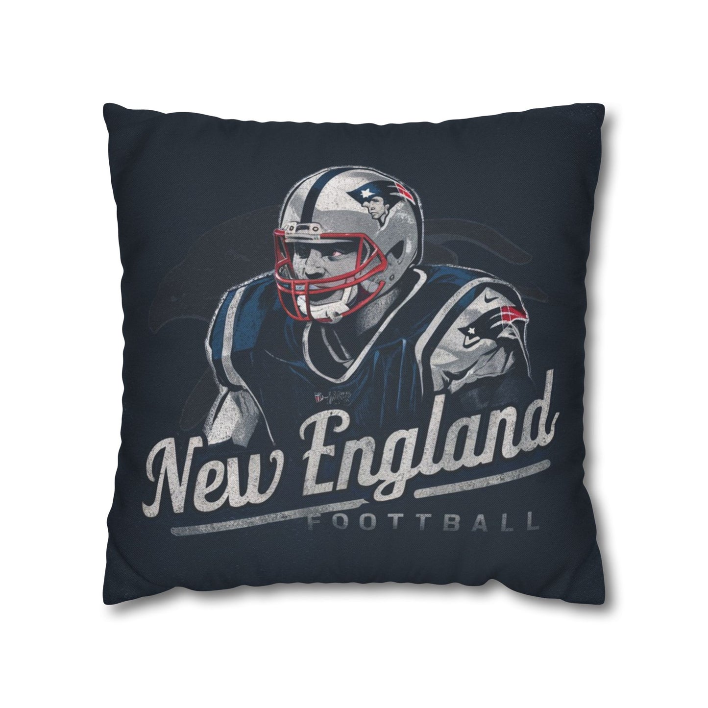 New England Football Team Pillow Covers | New England PatriotsInspired Decor | Perfect Gift for NFL Fans | Man Caves, Game Rooms, Dorm Rooms