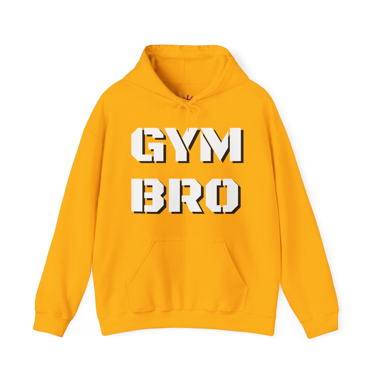 GYM BRO Hoodie - Cozy Gym Hoodie for Fitness Enthusiasts & Athletes | Cool Workout Sweatshirt | Funny Gym Bro Gift | Unisex Gym Pullover