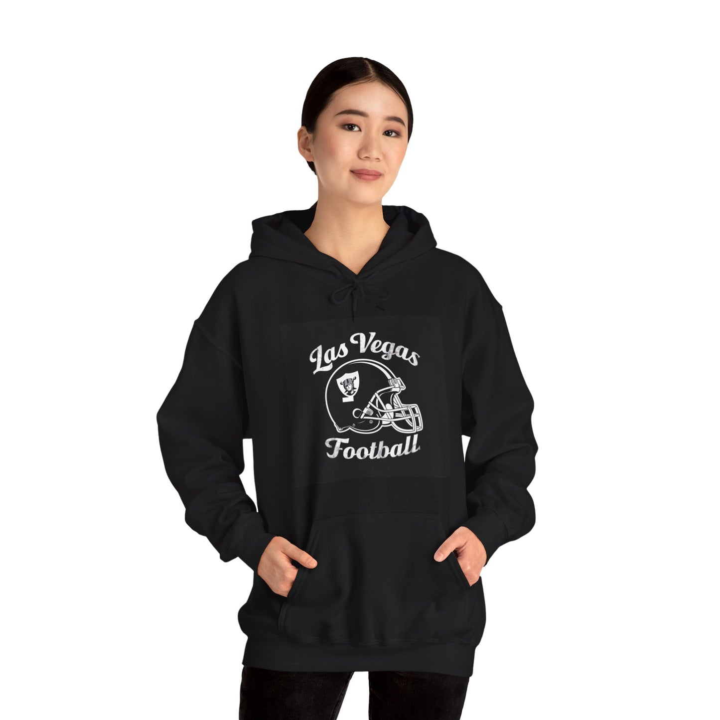 Las Vegas Football Hoodie | Retro Football Helmet Design | Warm & Stylish Raiders Fan Gear